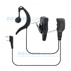 800V929 earhook earpiece for kenwood motorola vertex  two way radios
