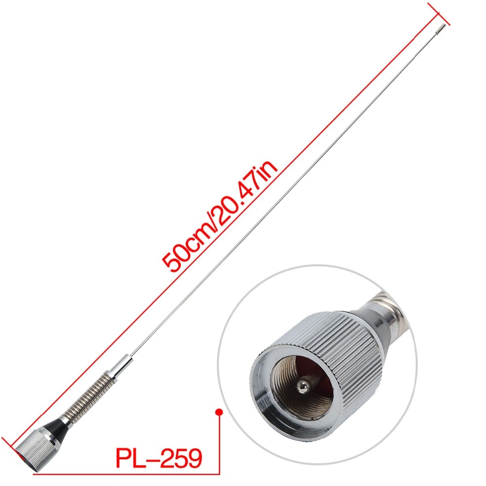 NL-144SP VHF 144MHz 2.15dBi 100W PL259 Antenna for vehicle radio stations