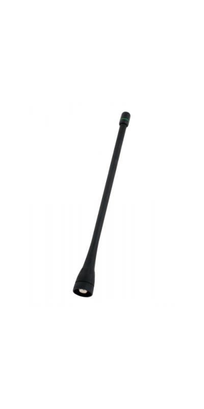 radio antenna FA-SC25U  Flexible antenna for 400-430MHz UHF (Green tip).