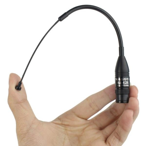 NA-626 V/U 144/430MHz 50W Telescopic Soft Antenna SMA-M for portable radios