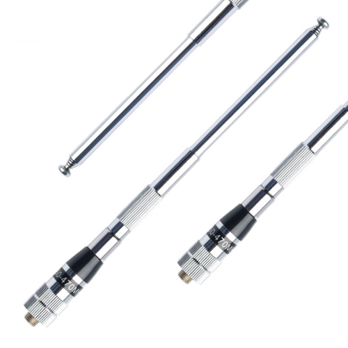 40cm stainless telescope antenna high gain for handheld radios