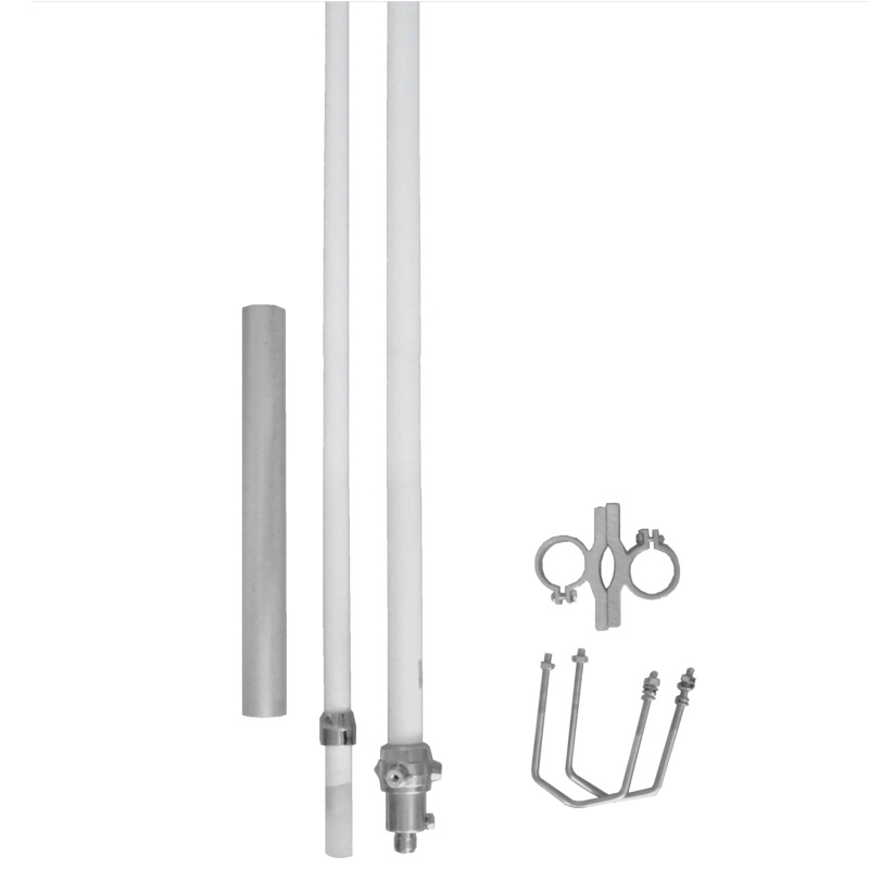 F22 Diamond MC102 High gain 3.2m 6.5dbi 320-380mhz 400-520mhz UHF fiberglass base antenna